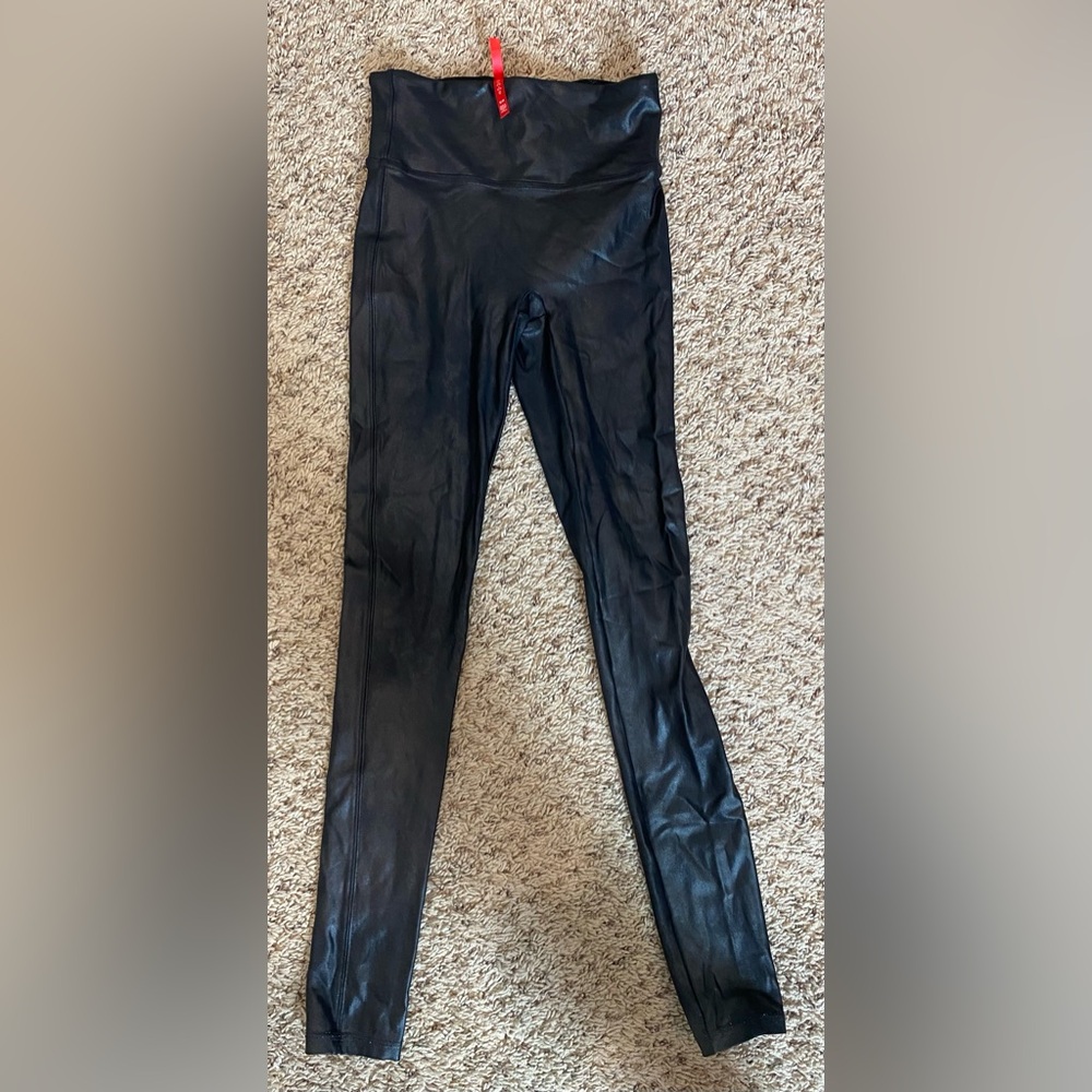 Spanx Faux Leather Leggings
